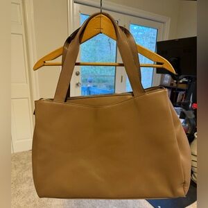 A New Day Tan Tote Bag